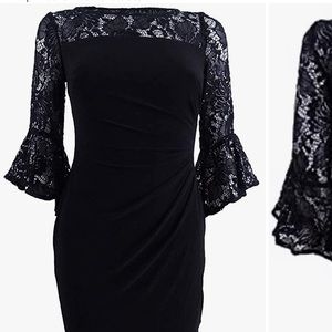 Ralph Lauren Ruffle Lace Dress